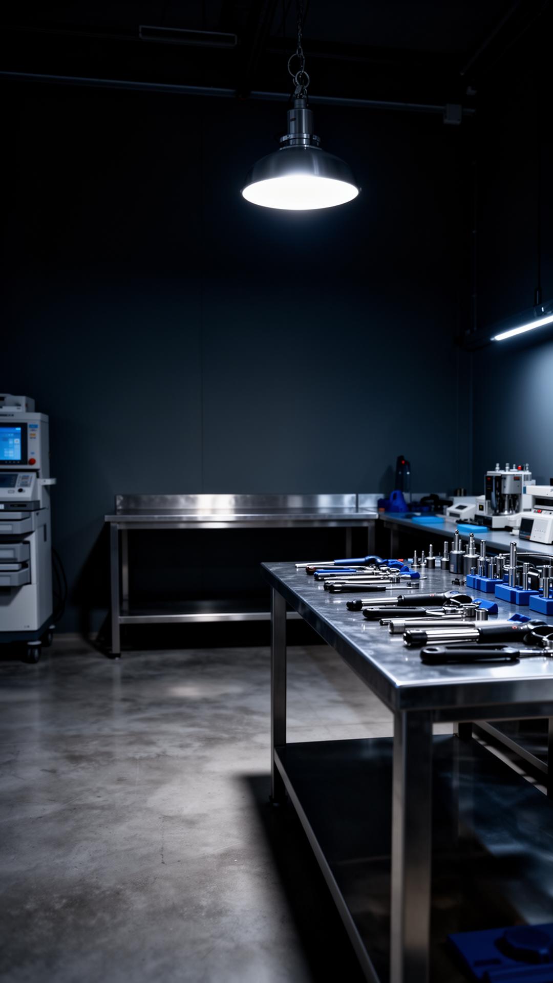 European medical equipment refurbishment workshop